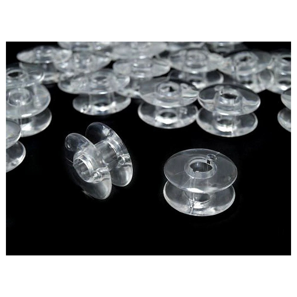 Canettes plastique pour machine à coudre Singer, lot de 10