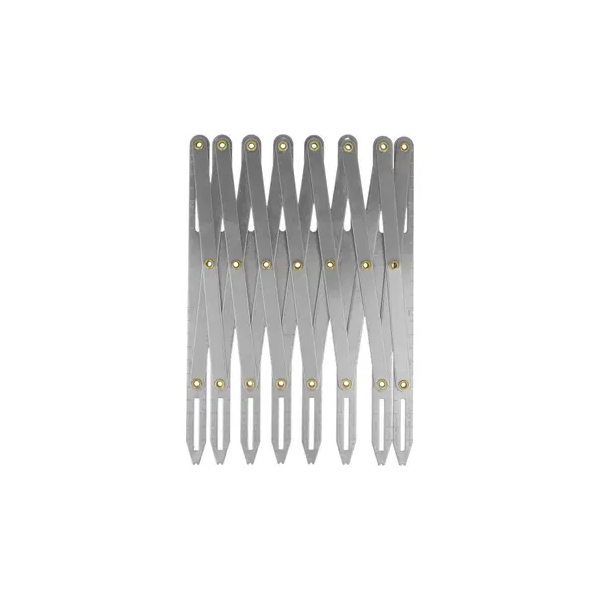 Règle à boutonnières Mediac en aluminium