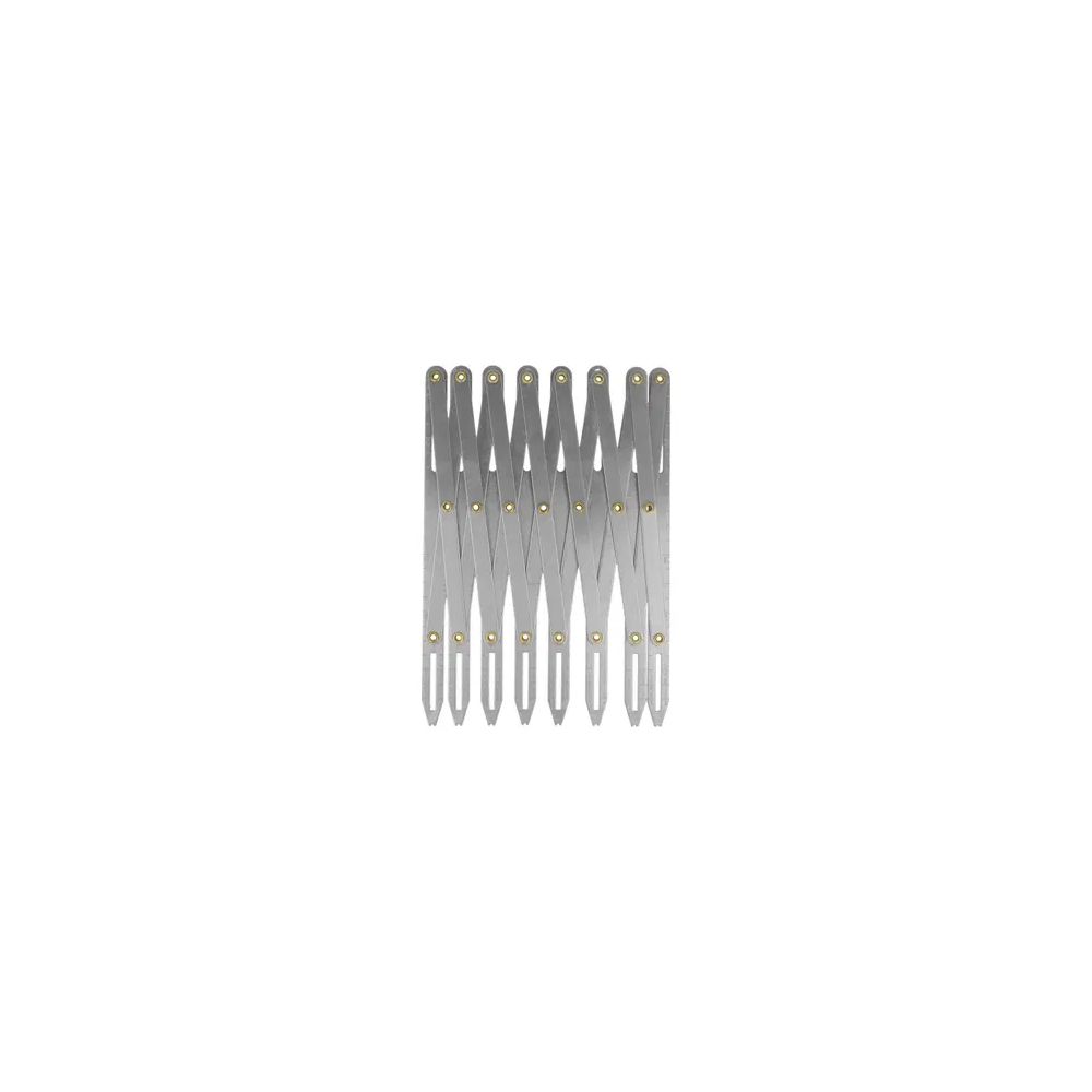 Règle à boutonnières Mediac en aluminium