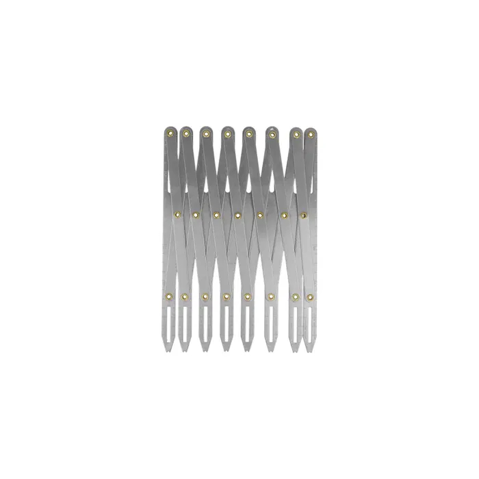 Règle à boutonnières Mediac en aluminium