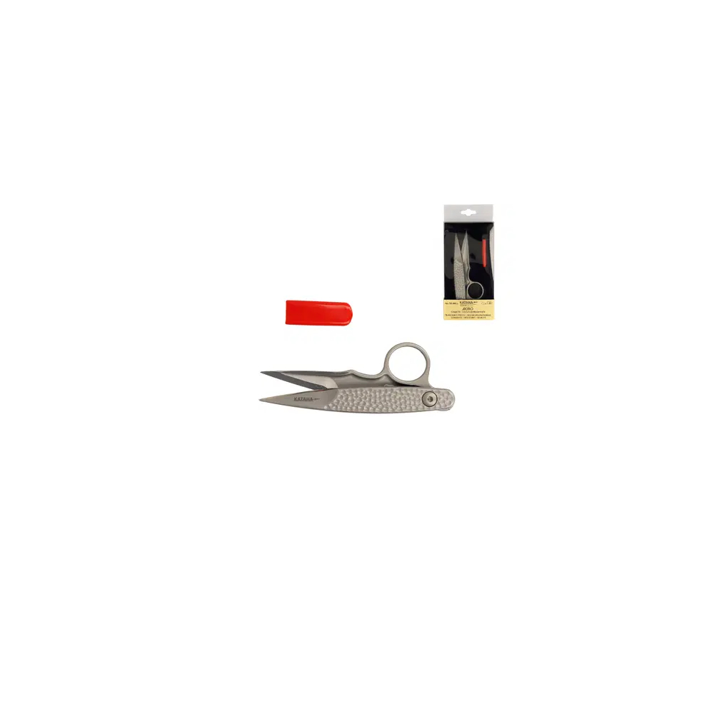 Coupe-fil Katana Akiro 900, acier forgé HRC58, anneau ergonomique