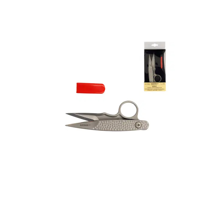 Coupe-fil Katana Akiro 900, acier forgé HRC58, anneau ergonomique