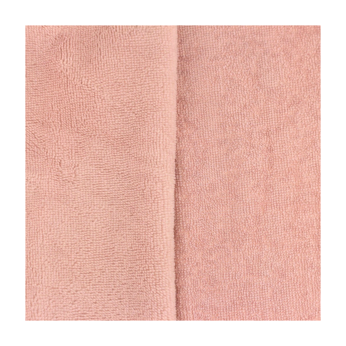 Eponge bambou / coton doudou coloris rose nude