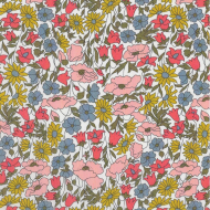 Tissu Liberty poppy and daisy coton tana lawn 