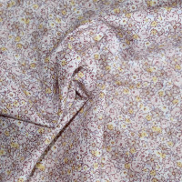 Batiste de coton SILKYNE imprimé fleuri