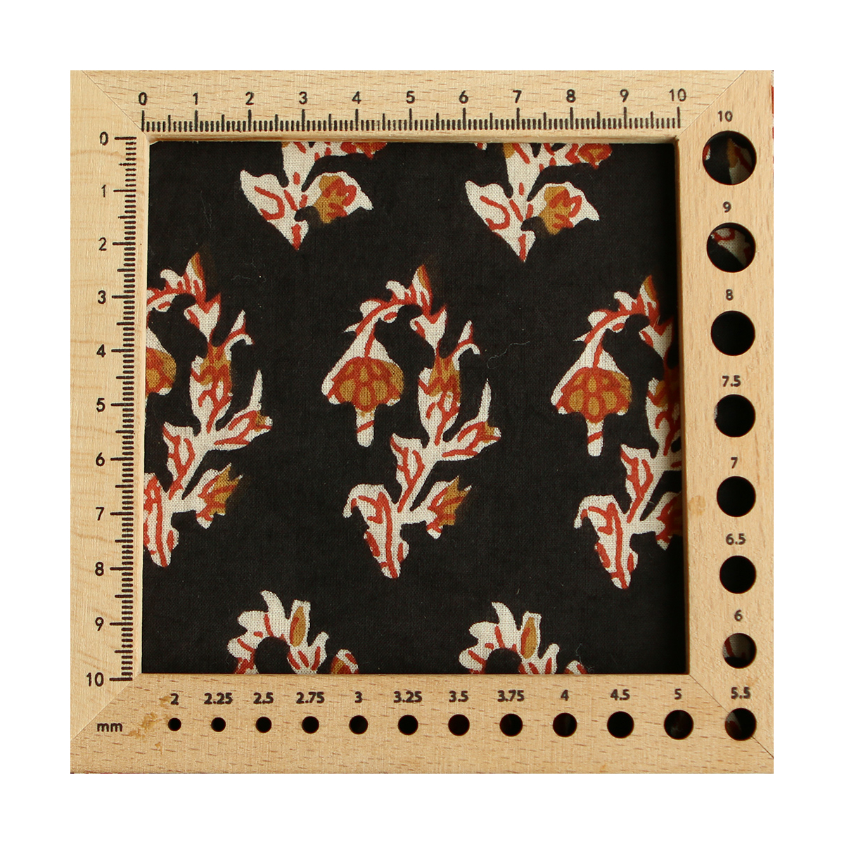 Kajal B - Tissu indien coton hand block traditionnel