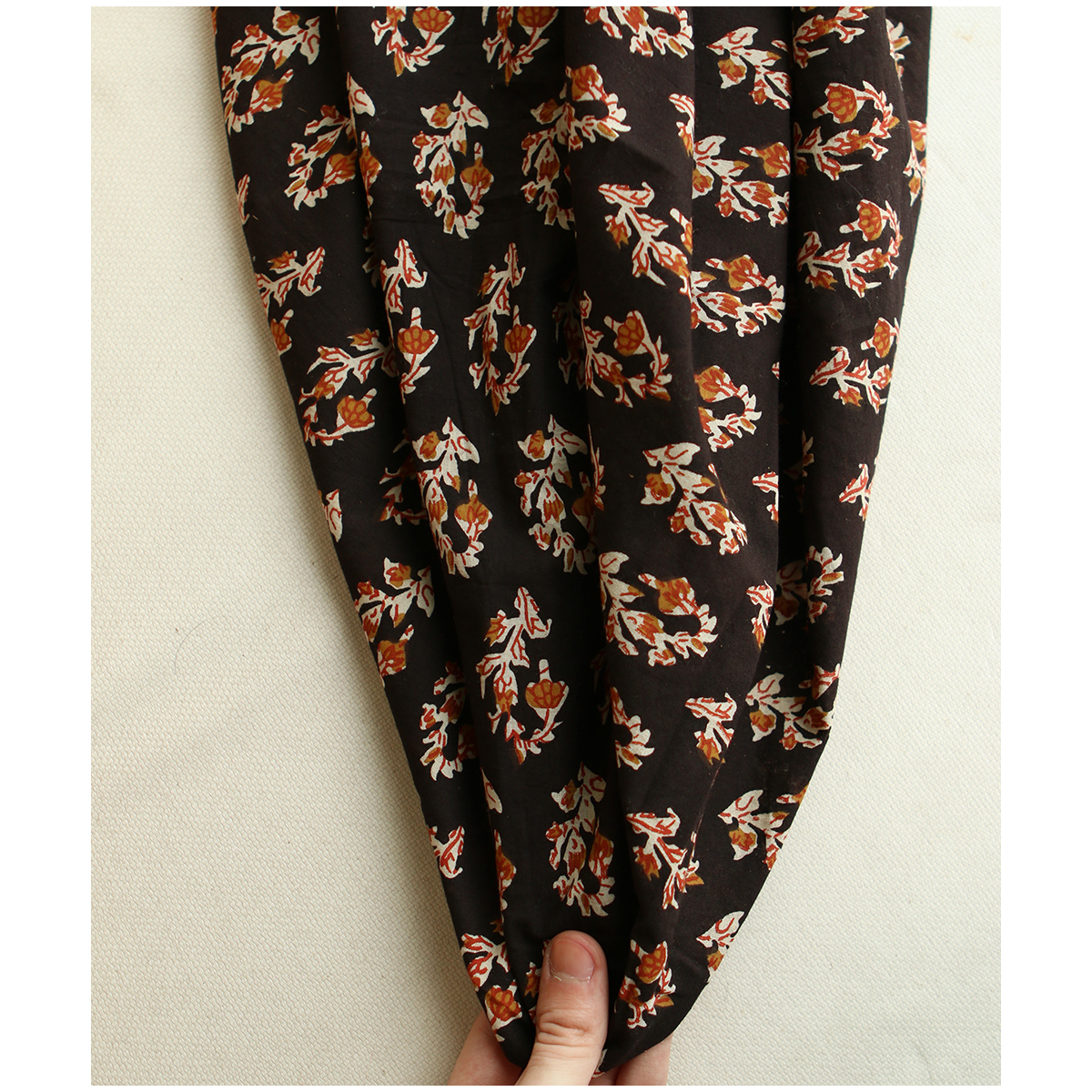 Kajal B - Tissu indien coton hand block traditionnel