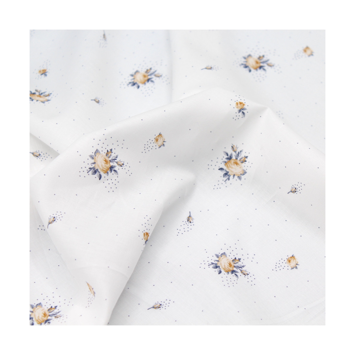 Batiste de coton BIO imprimé exclusif Christine / SILKYNE