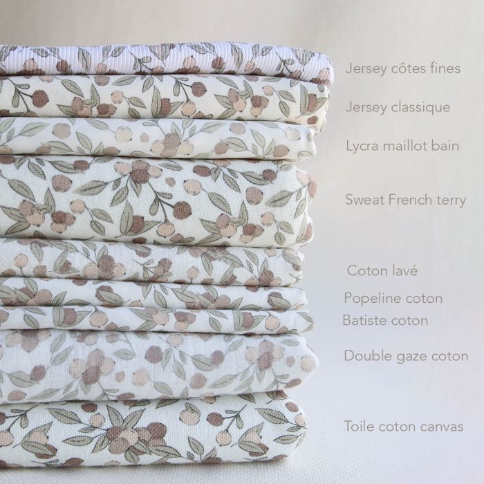 Hind Full - Toile de coton canvas motif exclusif nature