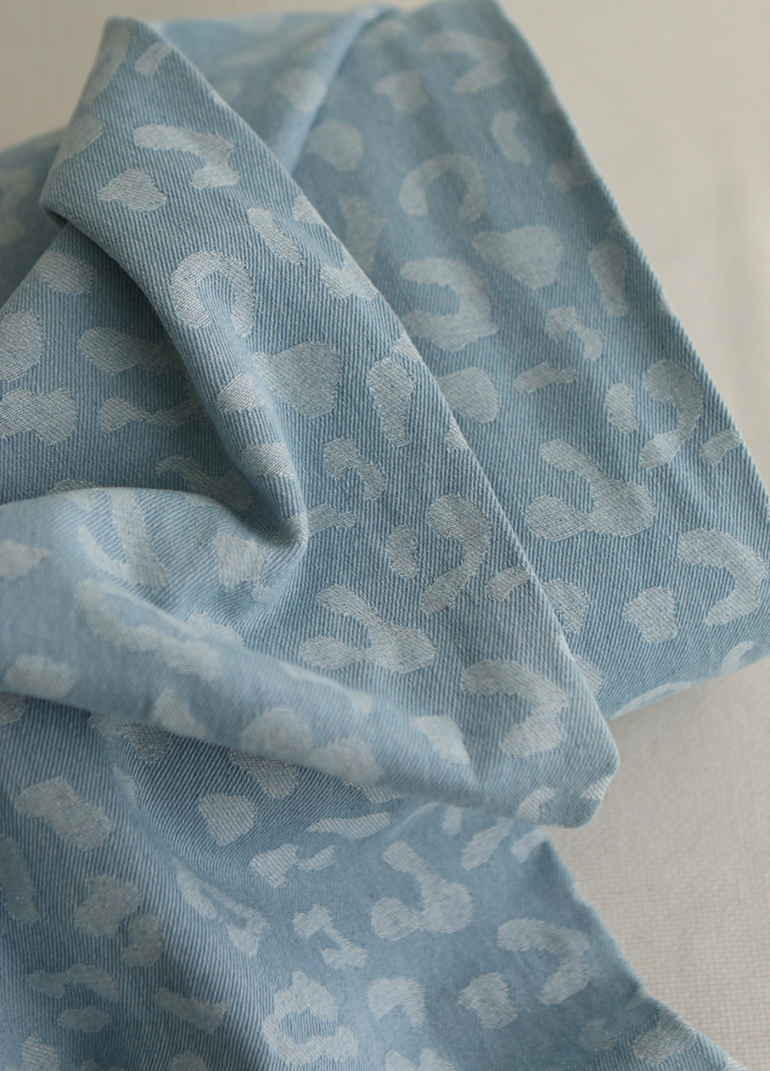Jean coton 330gr jacquard bleached Graou