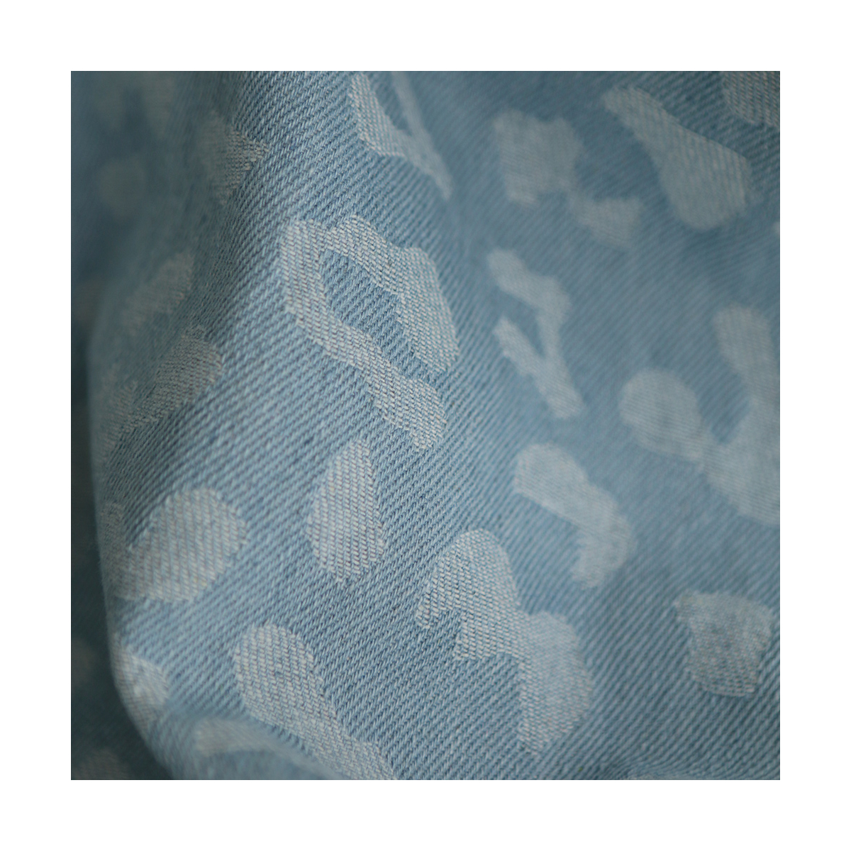 Jean coton 330gr jacquard bleached Graou