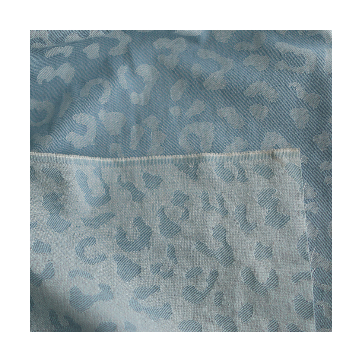 Jean coton 330gr jacquard bleached Graou