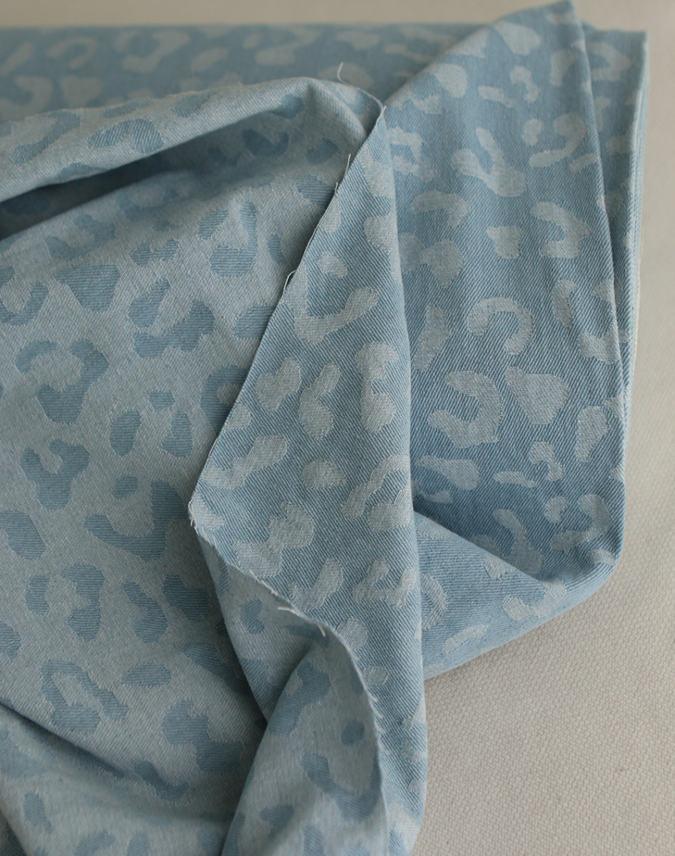 Jean coton 330gr jacquard bleached Graou