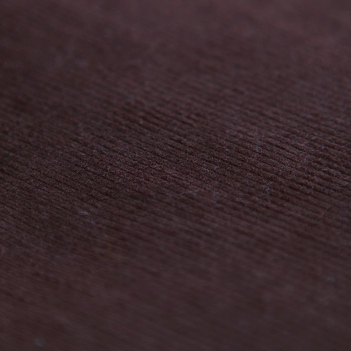 Velours milleraies coton organique coloris Cacao