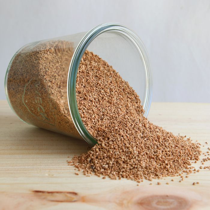 Granulés de liège bio 1–2 mm pour rembourrage naturel - Origine France