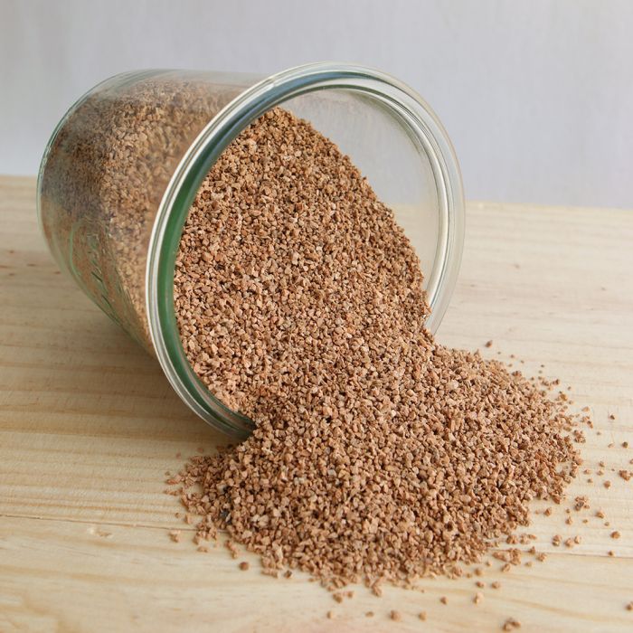Granulés de liège bio 1–2 mm pour rembourrage naturel - Origine France