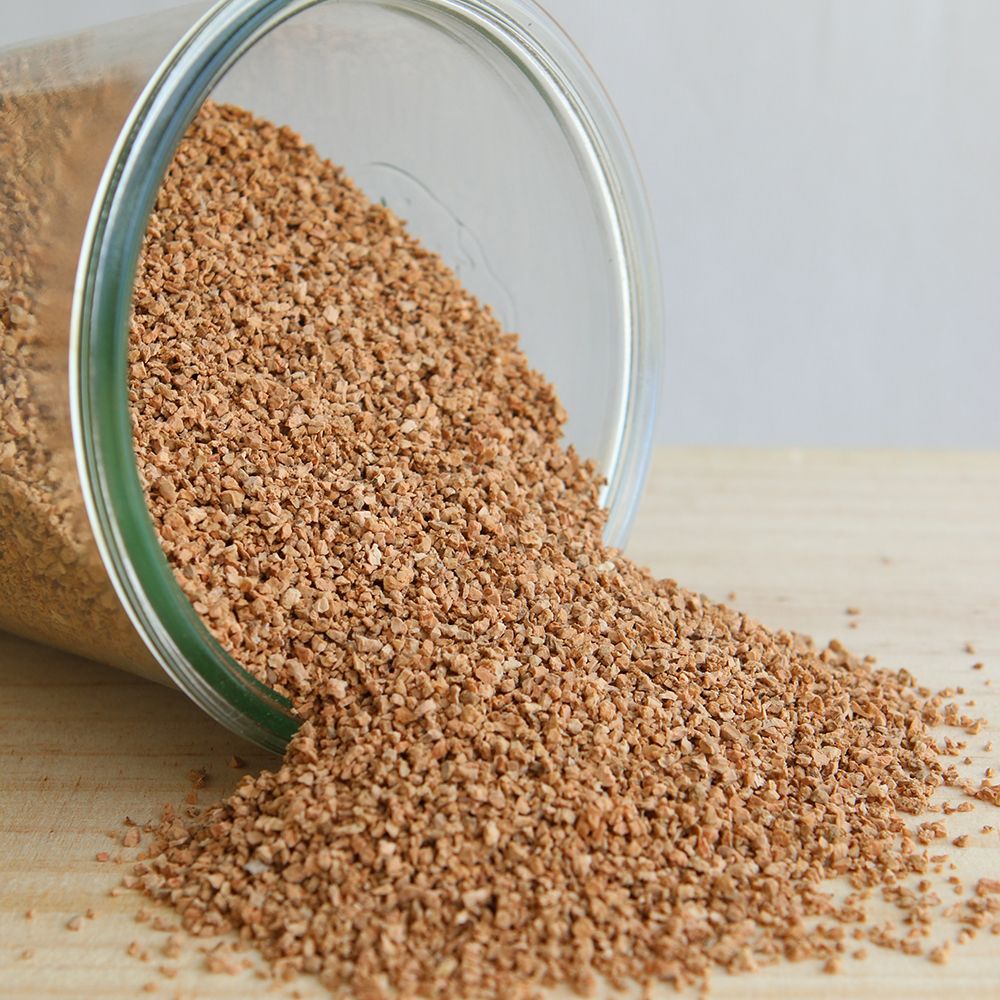 Granulés de liège bio 1–2 mm pour rembourrage naturel - Origine France