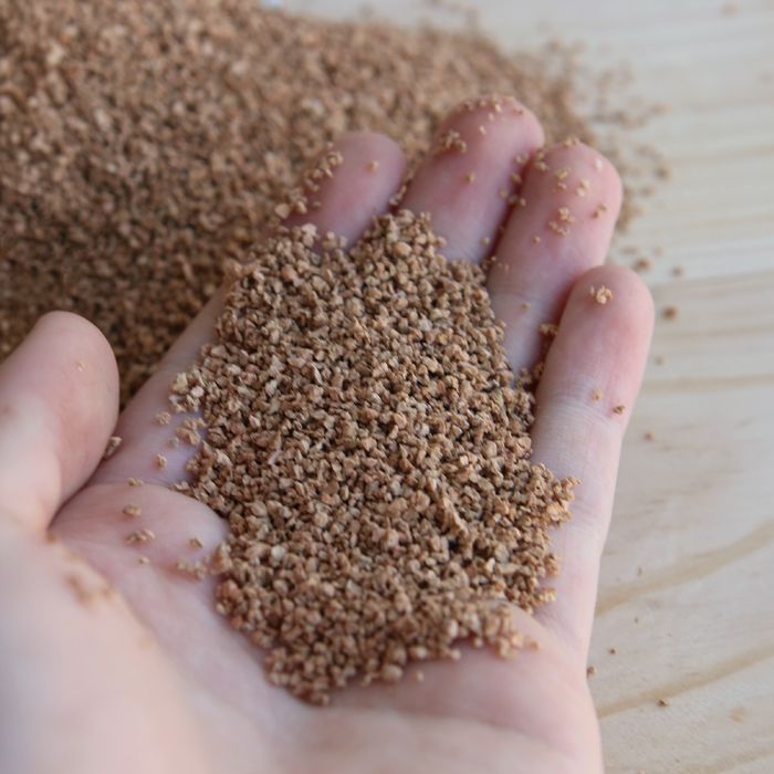 Granulés de liège bio 1–2 mm pour rembourrage naturel - Origine France