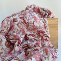 Lalita - Tissu indien en coton imprimé main Hand Block