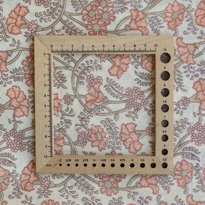 Maya - Tissu indien en coton imprimé main Hand Block