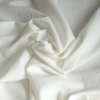 Coton lavé bio coloris blanc cassé