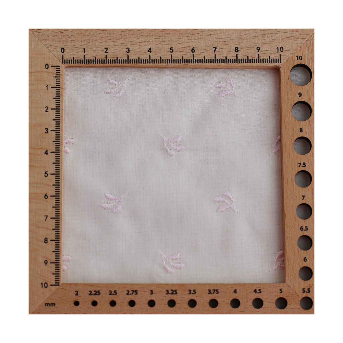 copy ofAlexane - Popeline coton organique fleuri rose et vert
