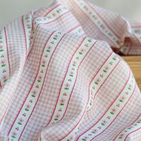 Emilia - Double gaze de coton motif petites fleurs