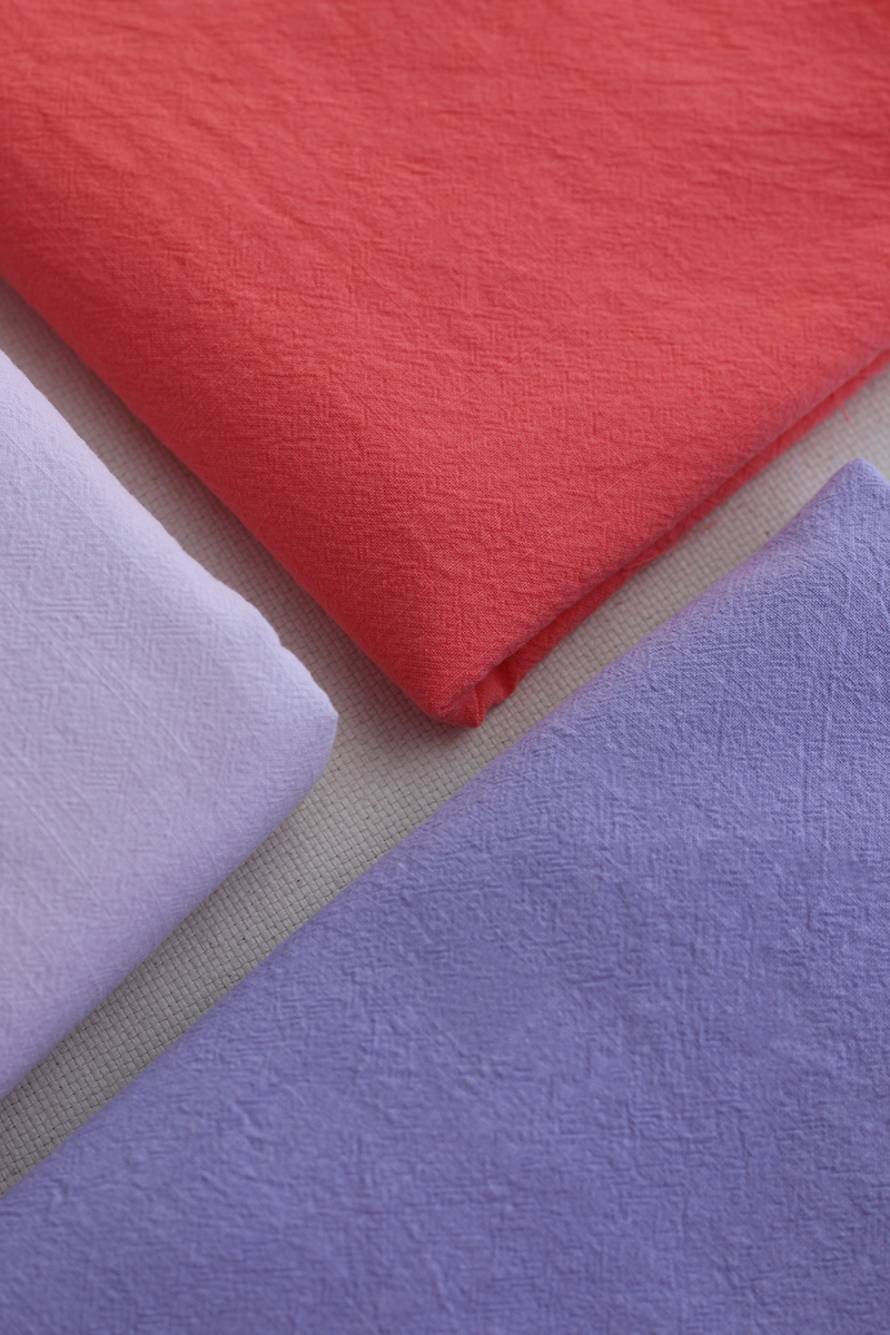 copy of Coton lavé bio coloris lavande