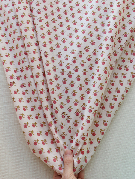 Arya B - Tissu indien en coton imprimé main Hand Block Artisanal 2