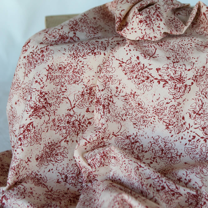 Anjali B - Tissu indien coton hand block traditionnel