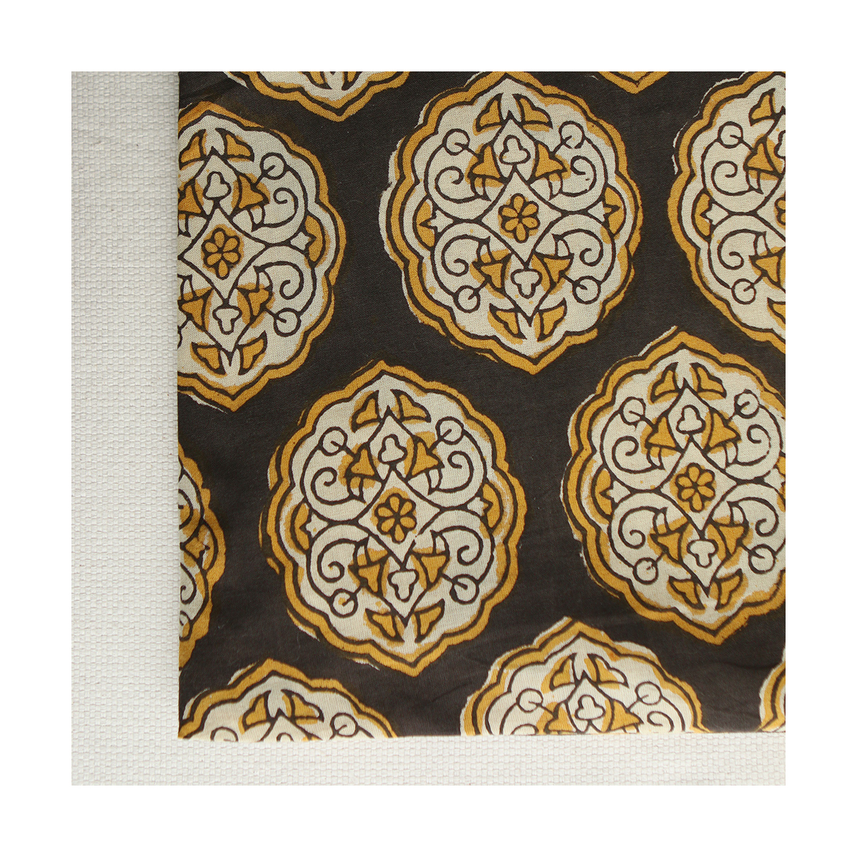 Rani - Tissu indien coton hand block traditionnel