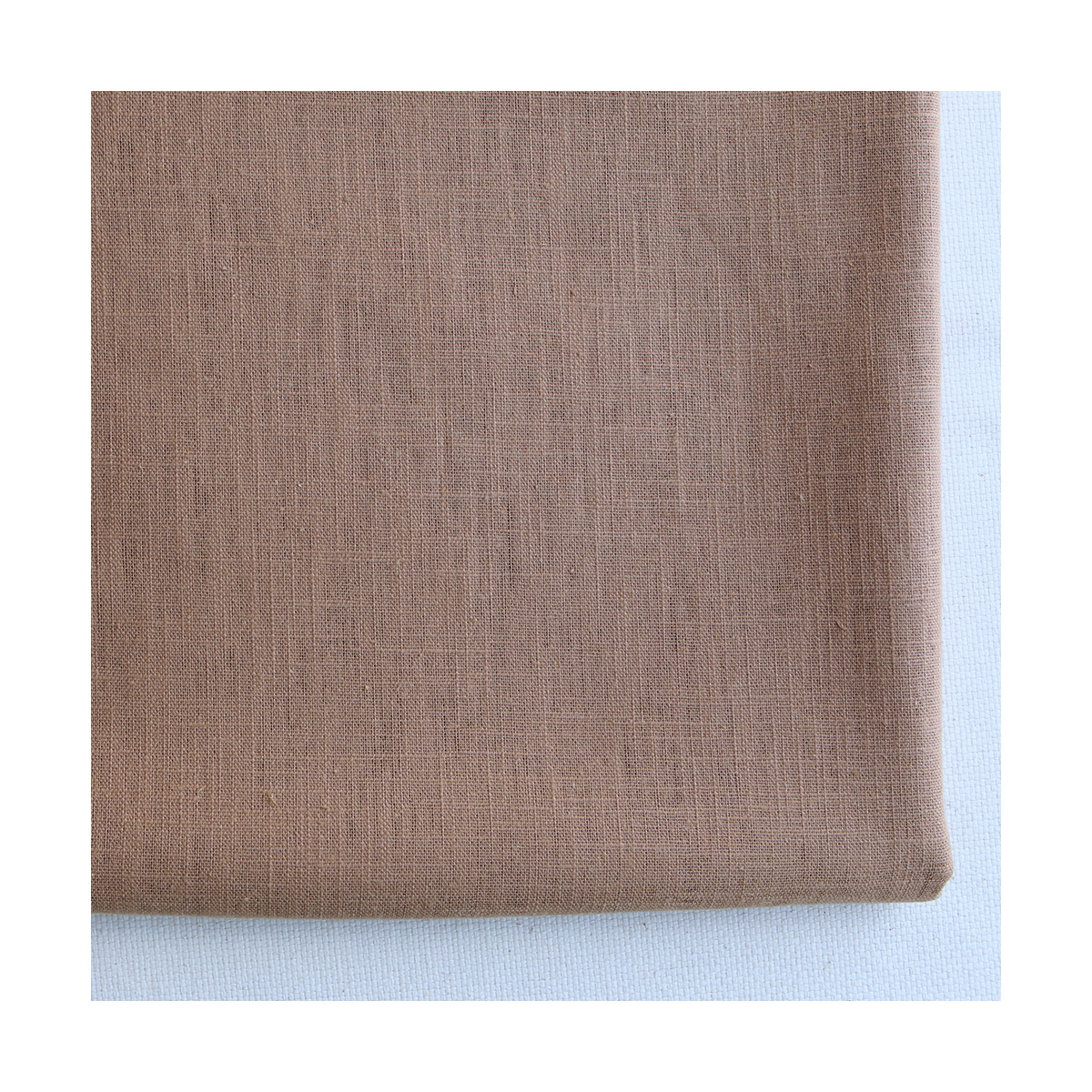 Tissu lin lavé belle qualité pour coudre rideaux coussin jupe cappuccino