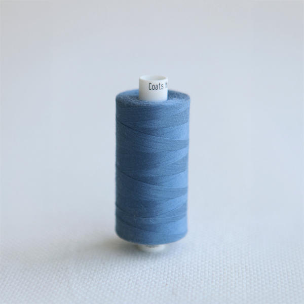 Fil à coudre Bleu denim  COATS Moon 914 m | Batikou