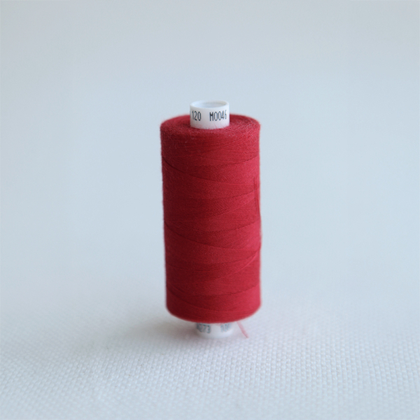 Fil à coudre Rouge coquelicot COATS Moon 914 m | Batikou