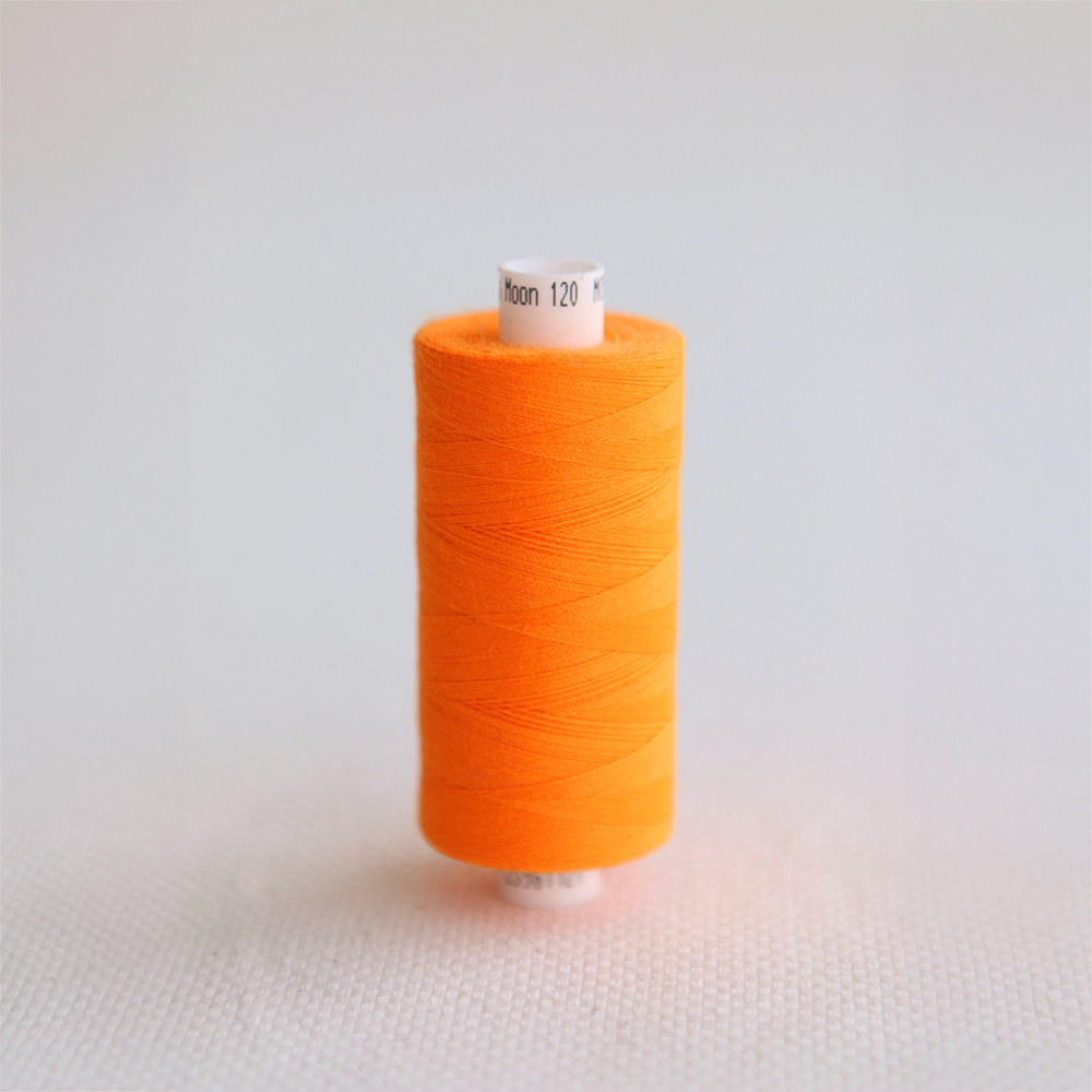 Fil à coudre Orange fluo COATS Moon 914 m | Batikou