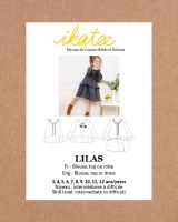 Lilas - Pochette patron Ikatee 3 au 12 ans