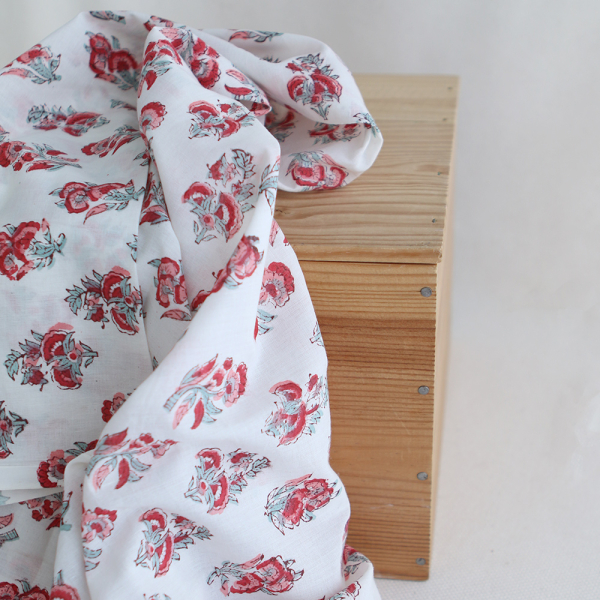 copy of Yamini - Tissu indien coton hand block traditionnel