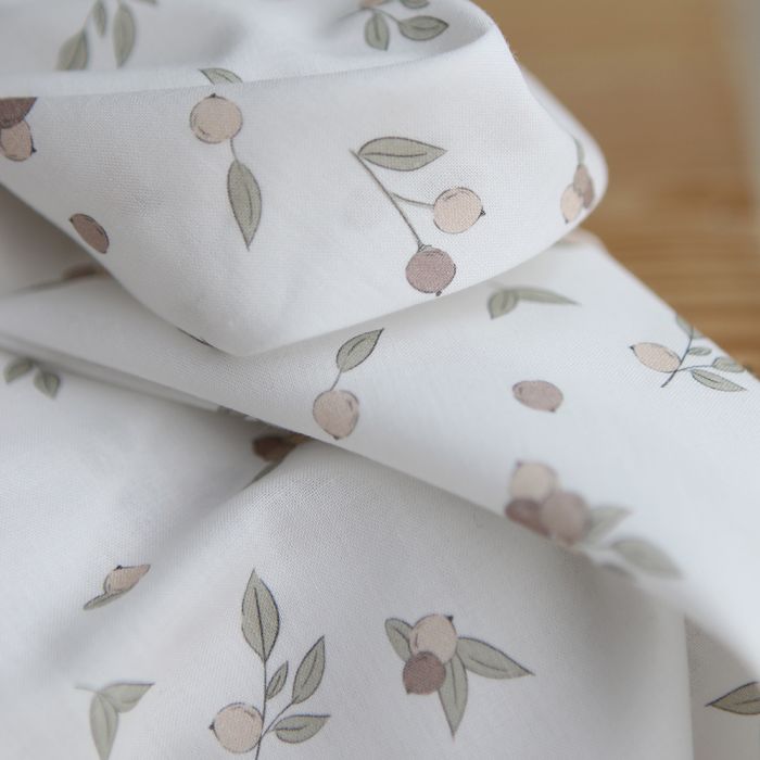 Hind - Batiste de coton Silkyne BIO imprimé exclusif nature