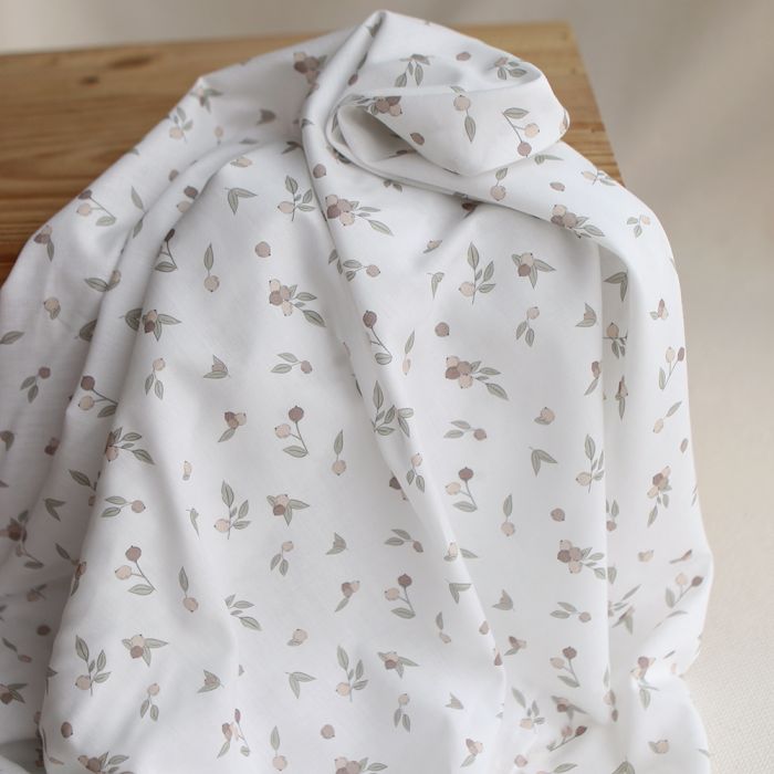 Hind - Batiste de coton Silkyne BIO imprimé exclusif nature
