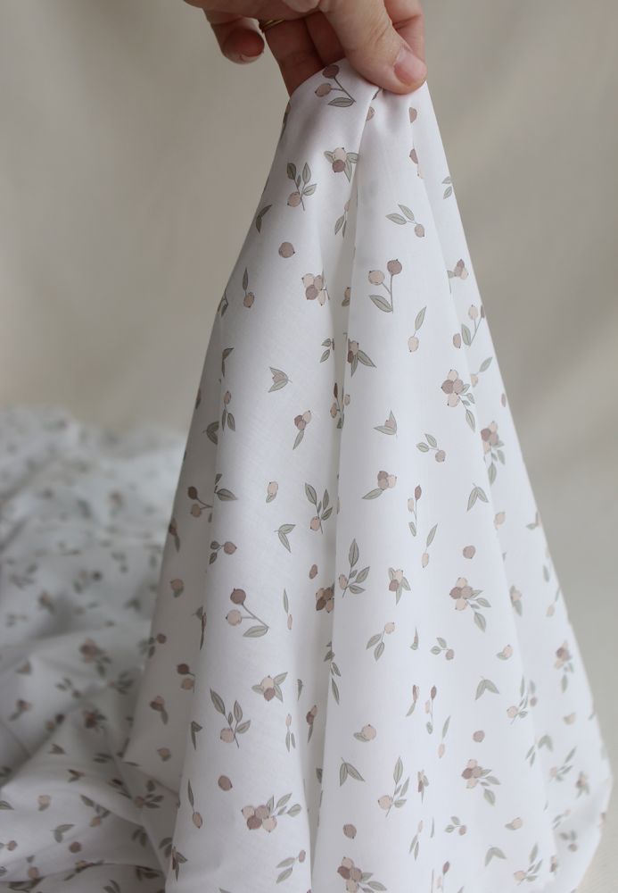 Hind - Batiste de coton Silkyne BIO imprimé exclusif nature