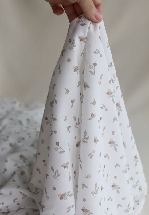 Hind - Batiste de coton Silkyne BIO imprimé exclusif nature