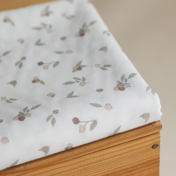 Hind - Batiste de coton Silkyne BIO imprimé exclusif nature