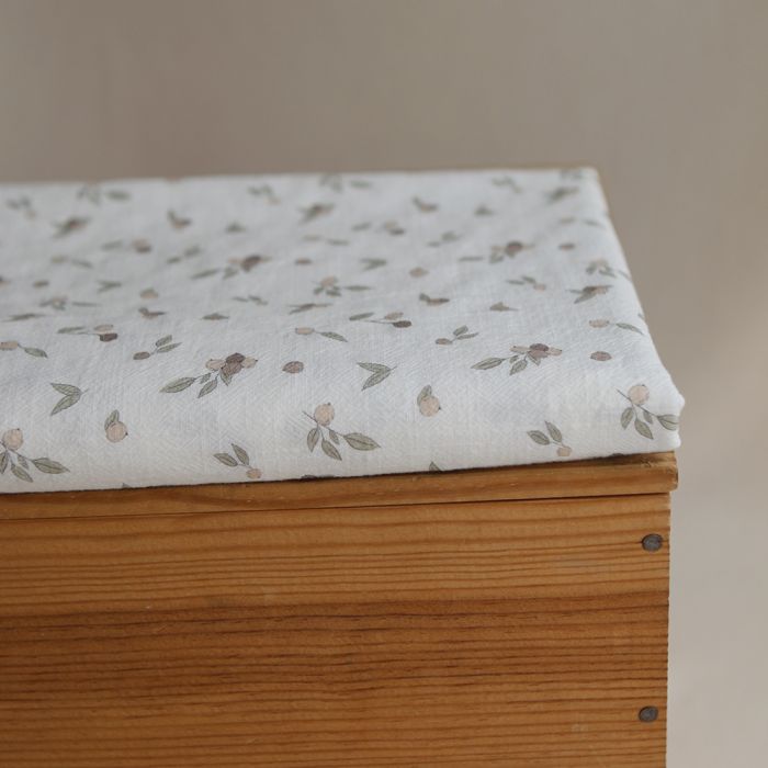 Hind - Coton lavé bio motif exclusif nature