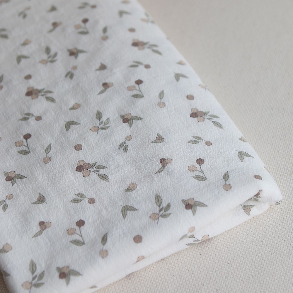 Hind - Coton lavé bio motif exclusif nature
