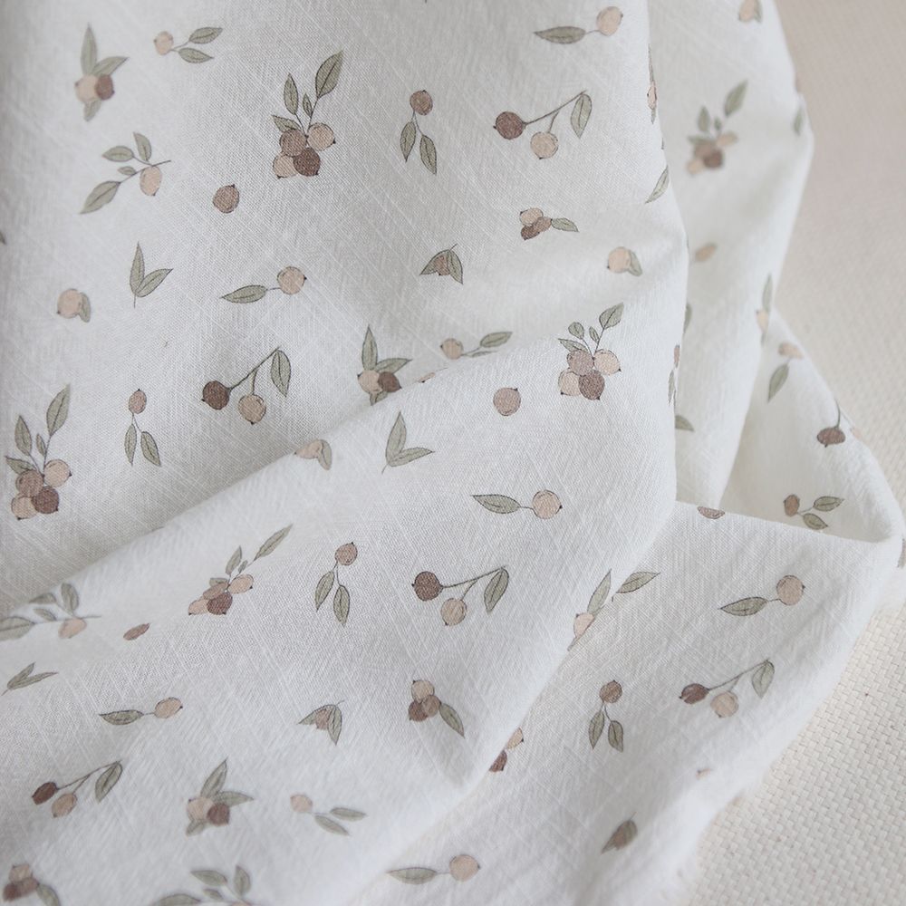 Hind - Coton lavé bio motif exclusif nature