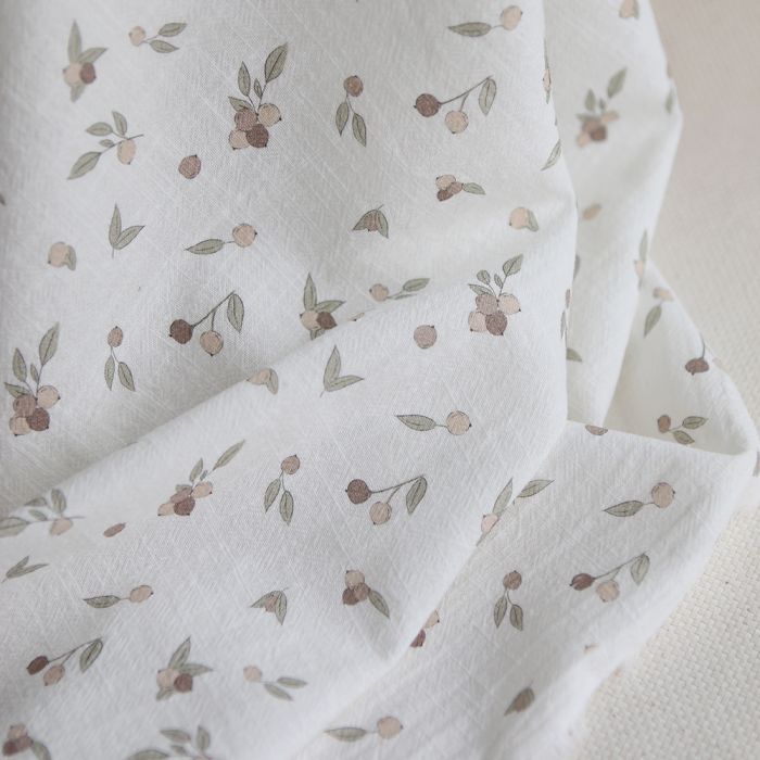 Hind - Coton lavé bio motif exclusif nature