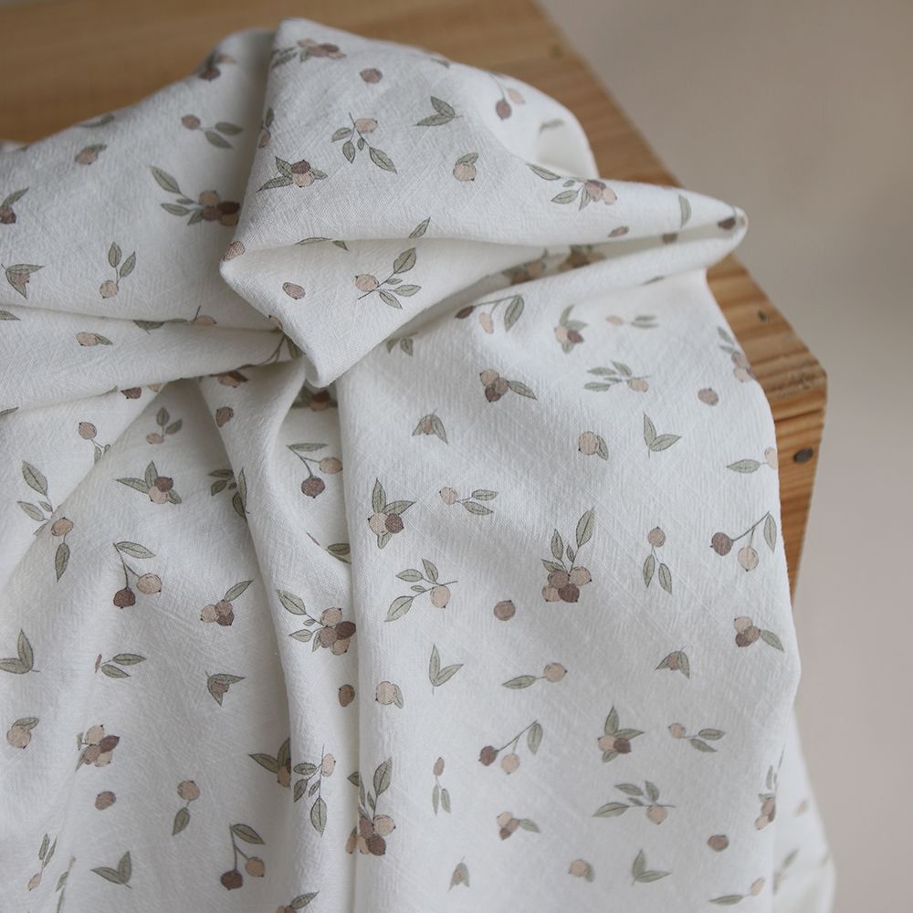 Hind - Coton lavé bio motif exclusif nature