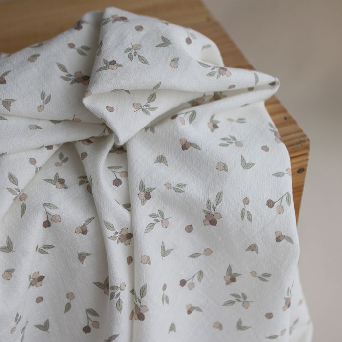 Hind - Coton lavé bio motif exclusif nature