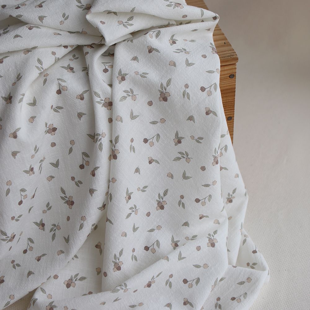 Hind - Coton lavé bio motif exclusif nature