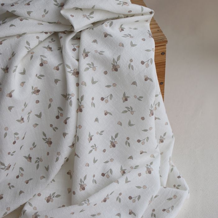 Hind - Coton lavé bio motif exclusif nature